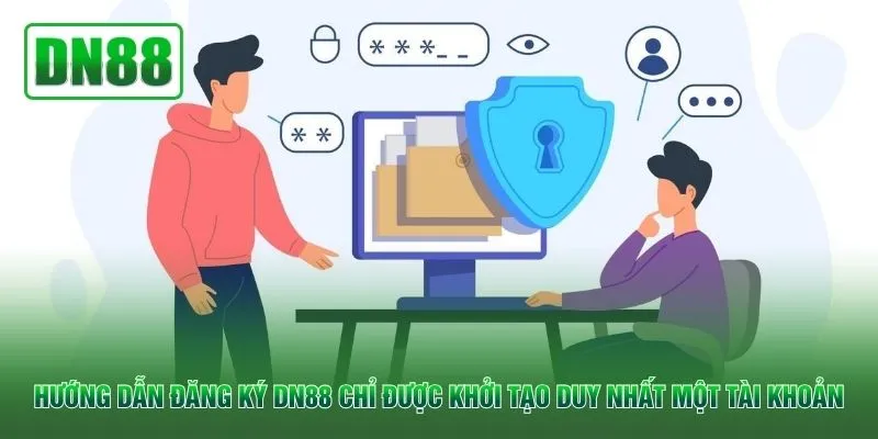 Hướng dẫn đăng ký QH88 chỉ được khởi tạo duy nhất một tài khoản